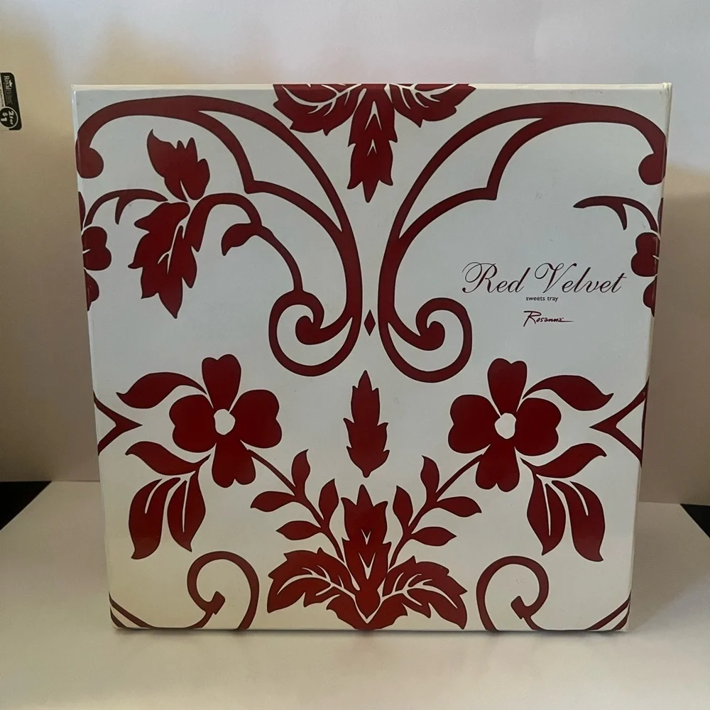 Red Velvet Sweets Tray by Rosanna